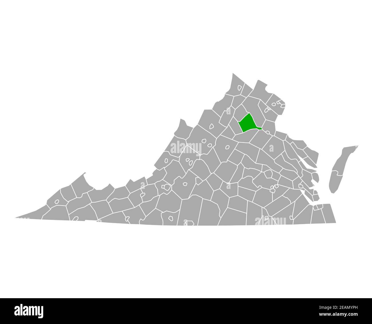 Map Of Culpeper In Virginia 2EAMYPH 