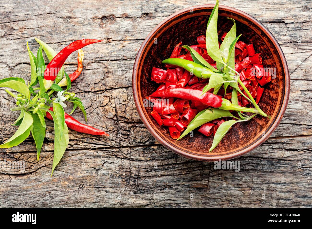 Pile dried Cayenne pepper isolated on white background. Also called Guinea  spice, cow-horn pepper, aleva, bird pepper, red pepper, hot chili pepper  Stock Photo - Alamy