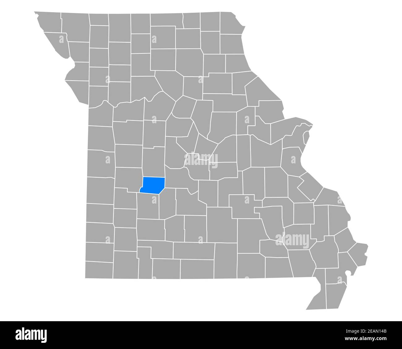Hickory County Missouri Map Hickory Missouri High Resolution Stock Photography And Images - Alamy