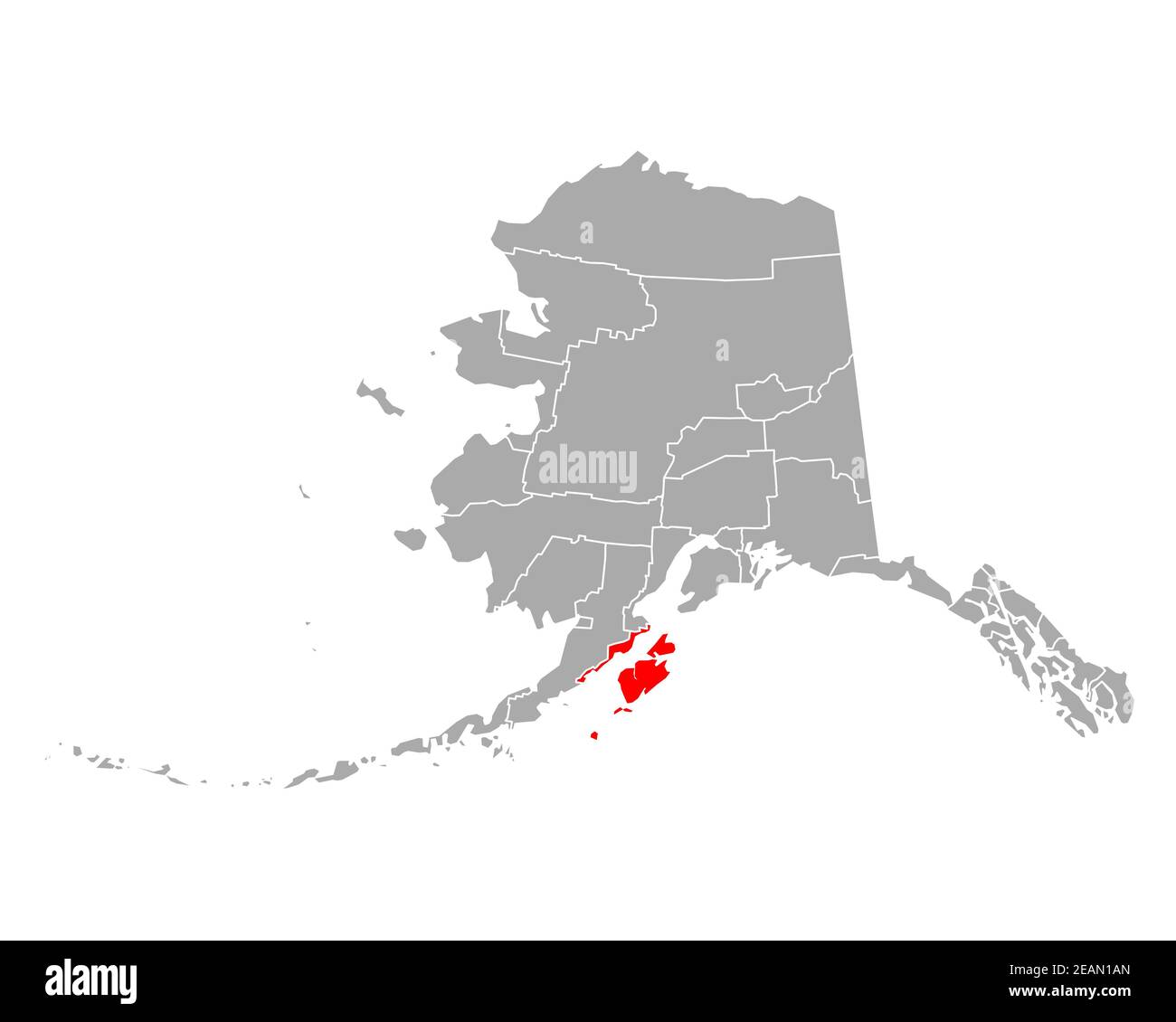 Map Of Kodiak Island In Alaska 2EAN1AN 