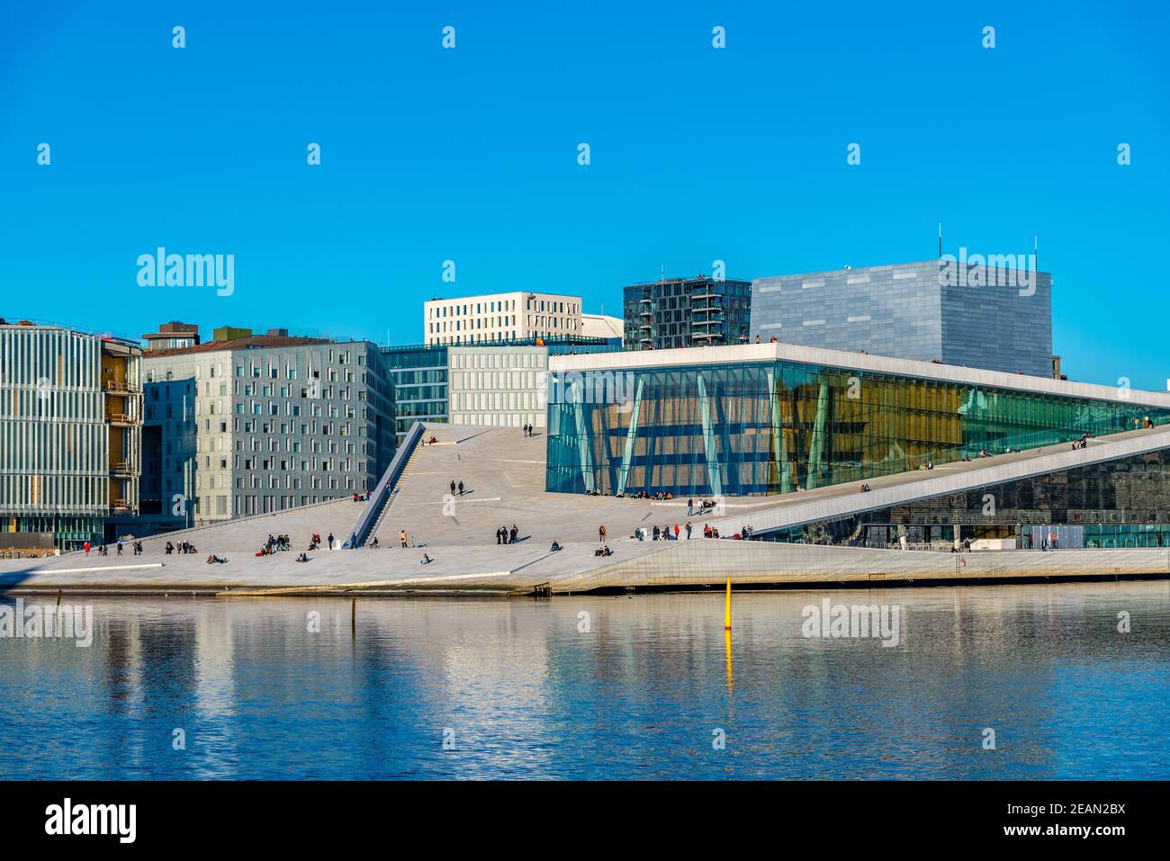 Opera house in Oslo, Norway Stock Photo Alamy