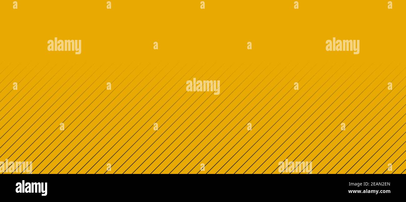 Dark gradient stripes with color transition on orange background banner ...