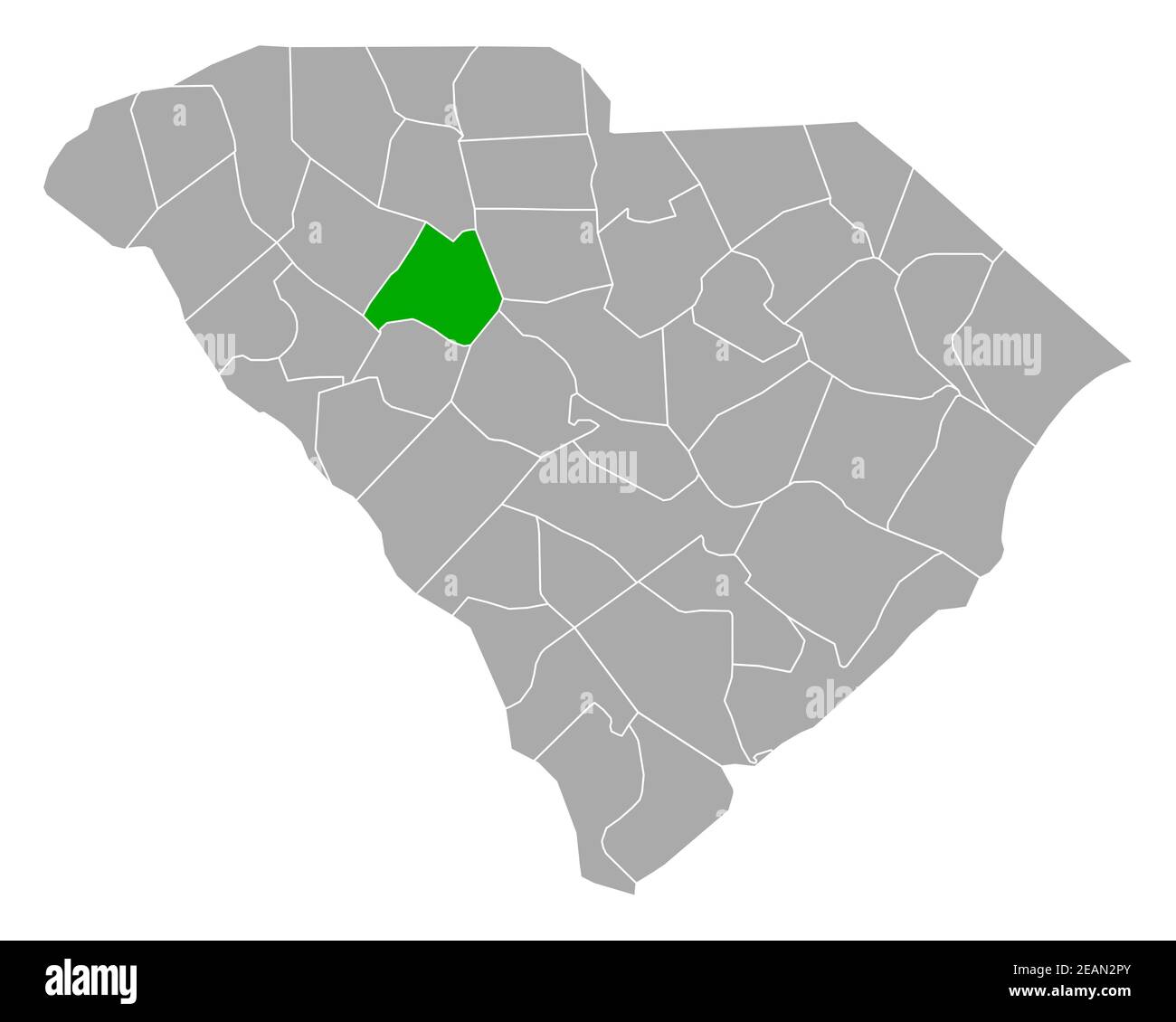 Map of Newberry in South Carolina Stock Photo Alamy