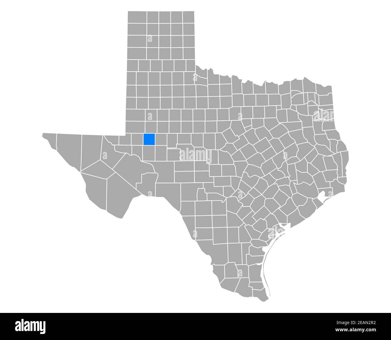 Map of midland hi-res stock photography and images - Alamy