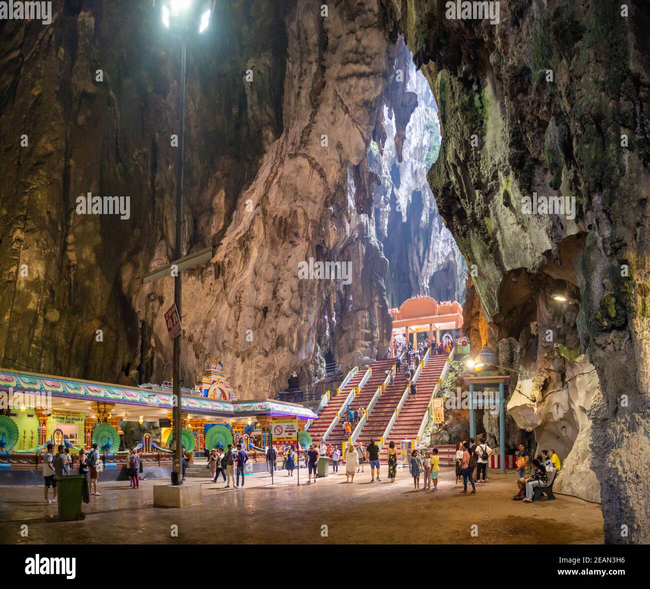 Kuala Lumpur, Malaysia : Batu caves temple and Hindu shrine, tourist ...