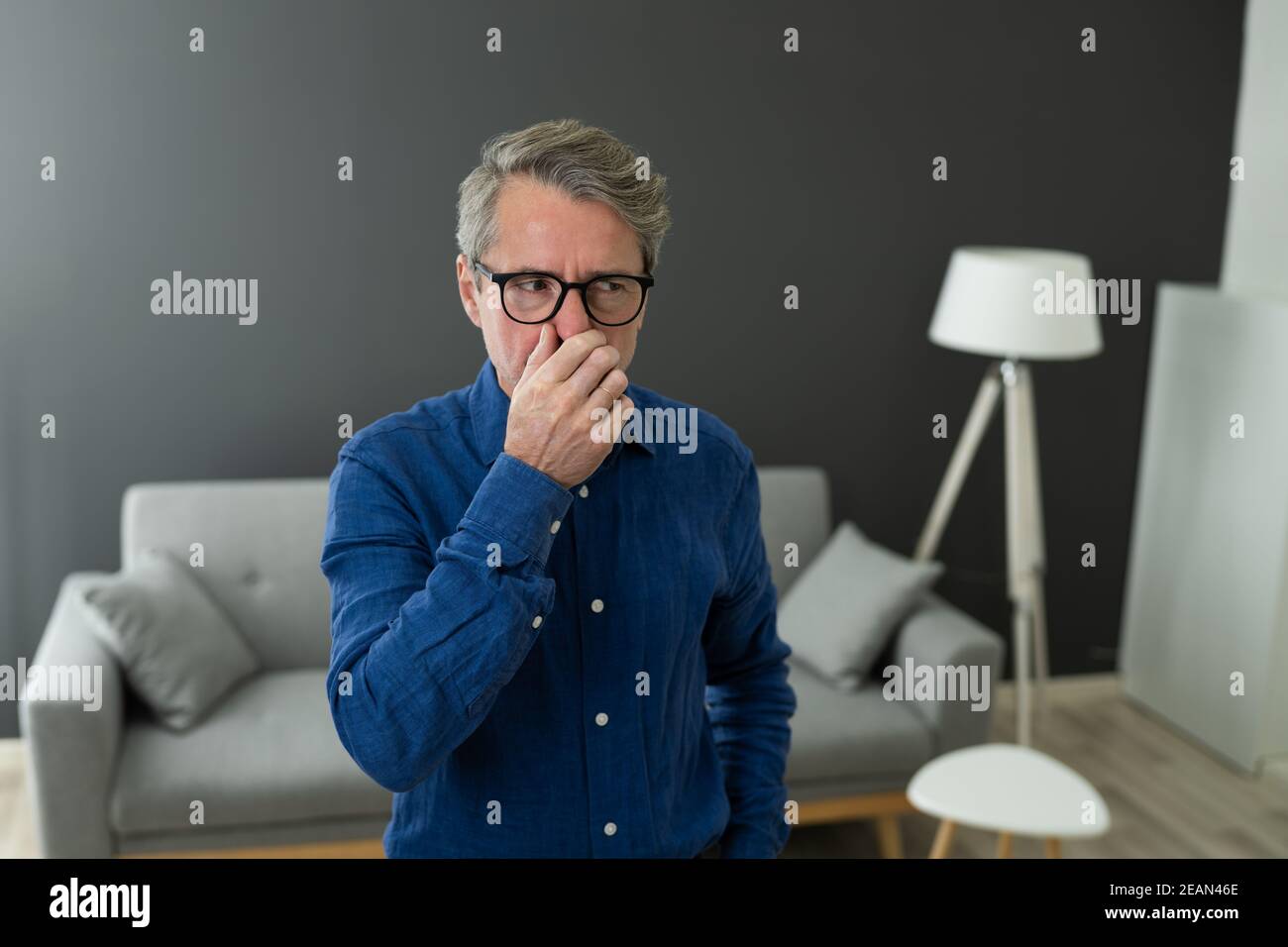 Bad Smell In House From Air Conditioner Stock Photo Alamy