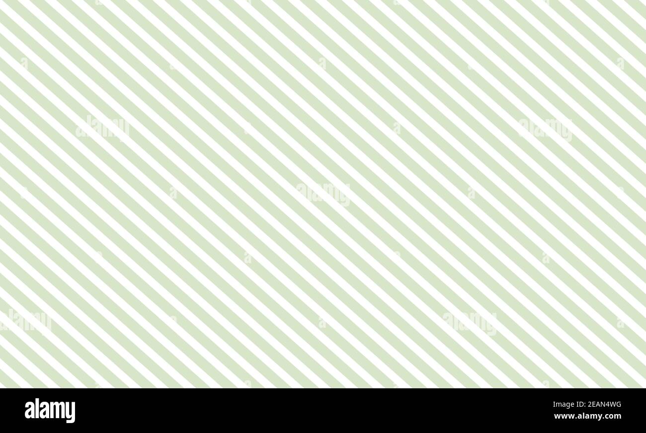 Green And White Diagonal Striped Background