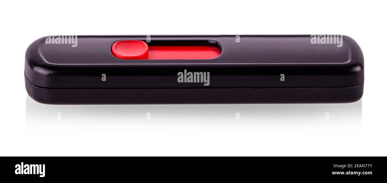 Usb flash drive on the white background Stock Photo