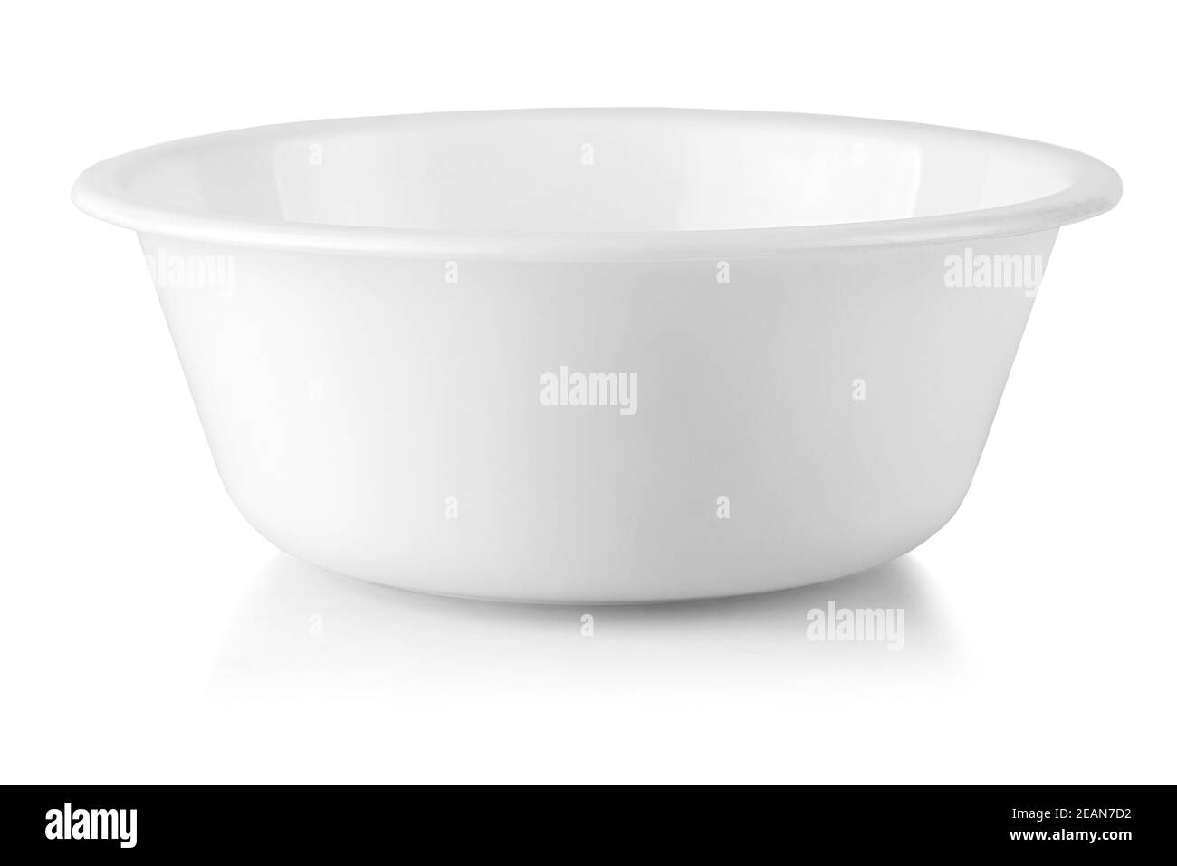 white plate isolated on white background. Stock Photo