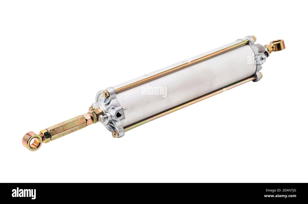 pneumatic cylinder equipment Stock Photo Alamy