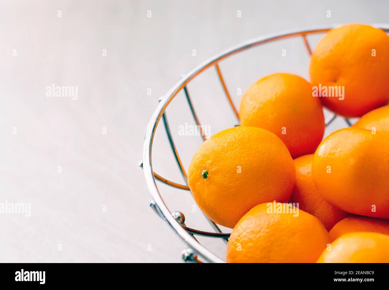 Group of tangerines. Citrus fruit. Orange color of the peel Stock Photo