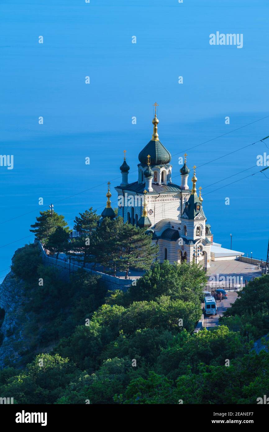 The Foros Church, Foros, Crimea, Ukraine, Europe Stock Photo