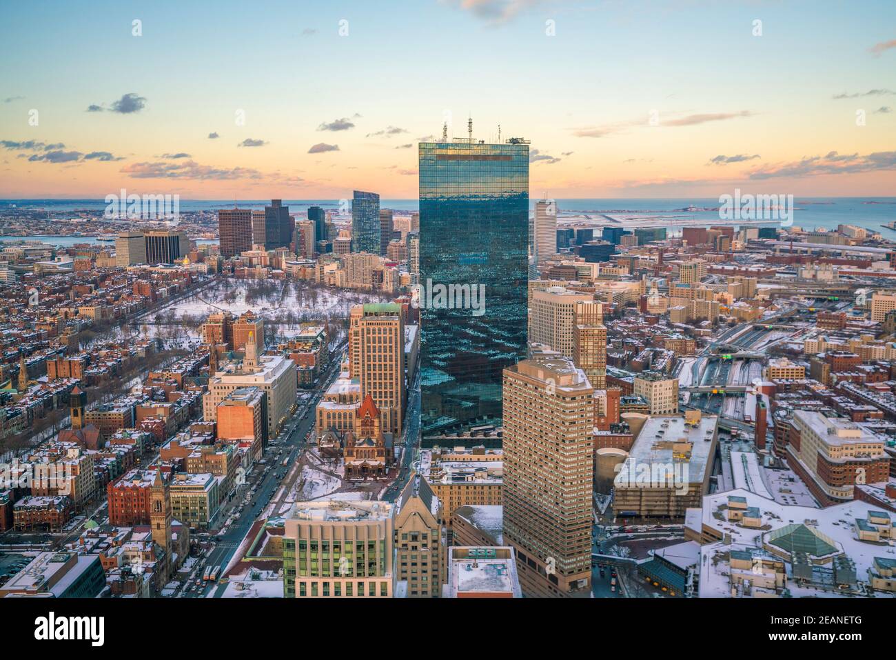 New england usa aerial hi-res stock photography and images - Alamy