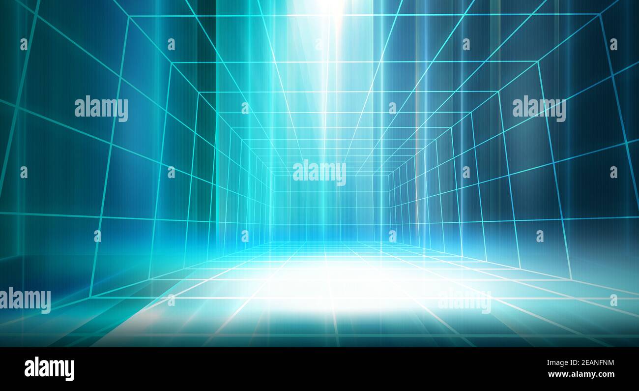 Modern enclosed digital studio background concept series 1048 Stock Photo -  Alamy