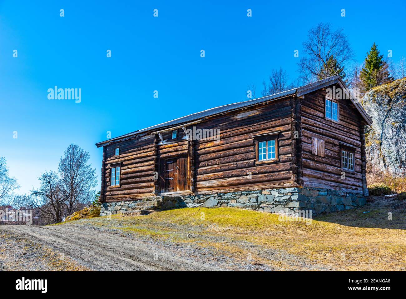 Examples of rural architecture in the Trondelag folk museum in ...