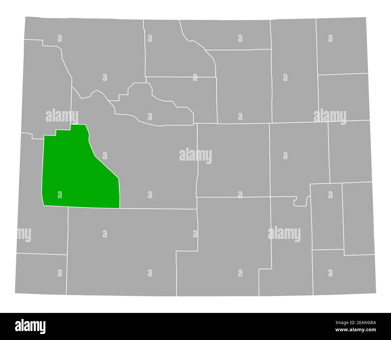 Map of sublette hires stock photography and images Alamy