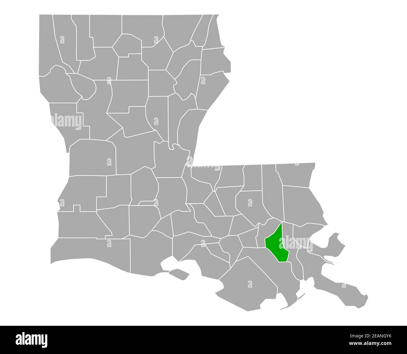 St Charles Louisiana Map Map Of St Charles High Resolution Stock Photography And Images - Alamy