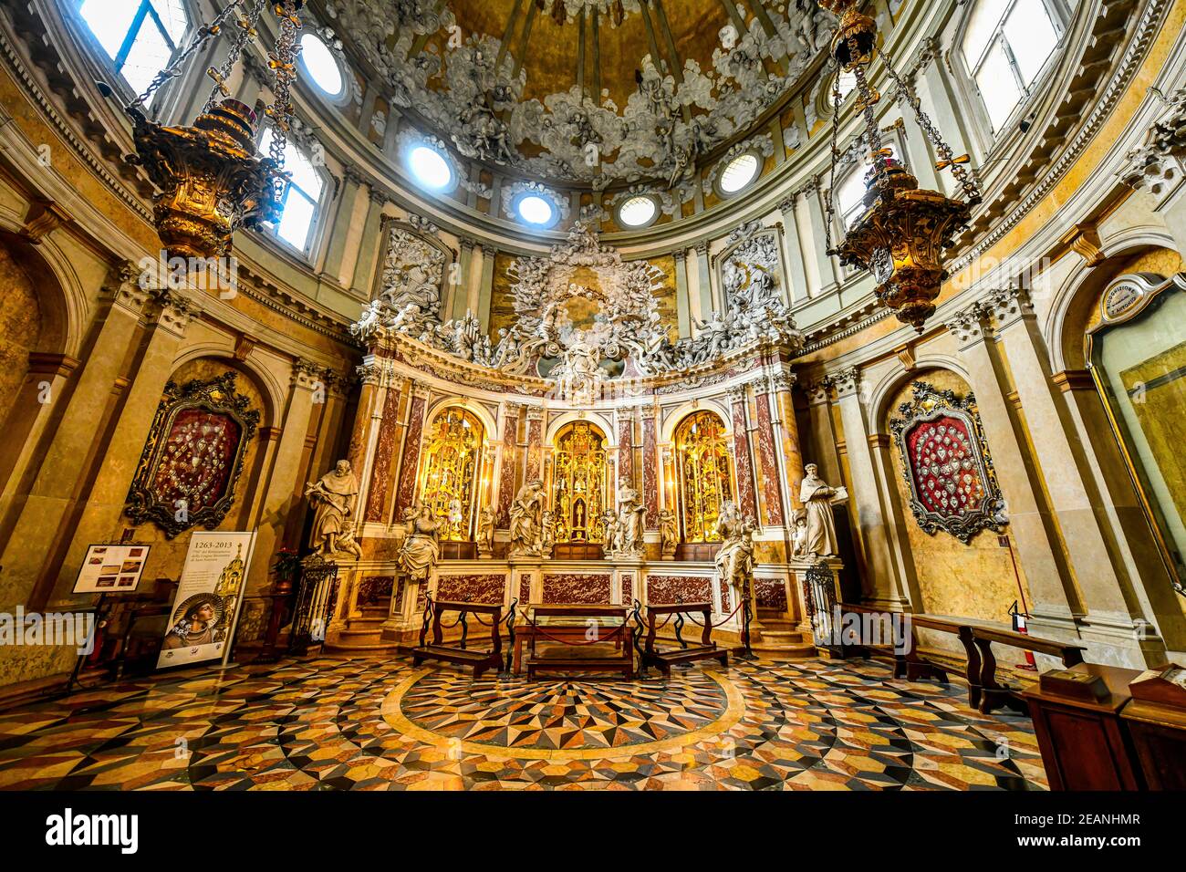 The Basilica of St. Anthony, Padua, Veneto, Italy, Europe Stock Photo