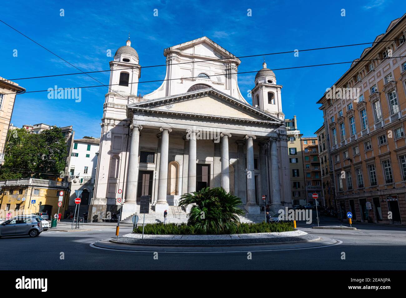 Basilica della Santissima Annunziata del Vastato, Genoa, Liguria, Italy, Europe Stock Photo