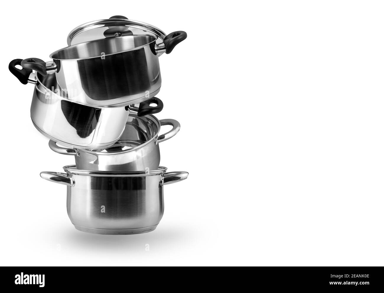 cooking pan isolated on white background with clipping path Stock Photo