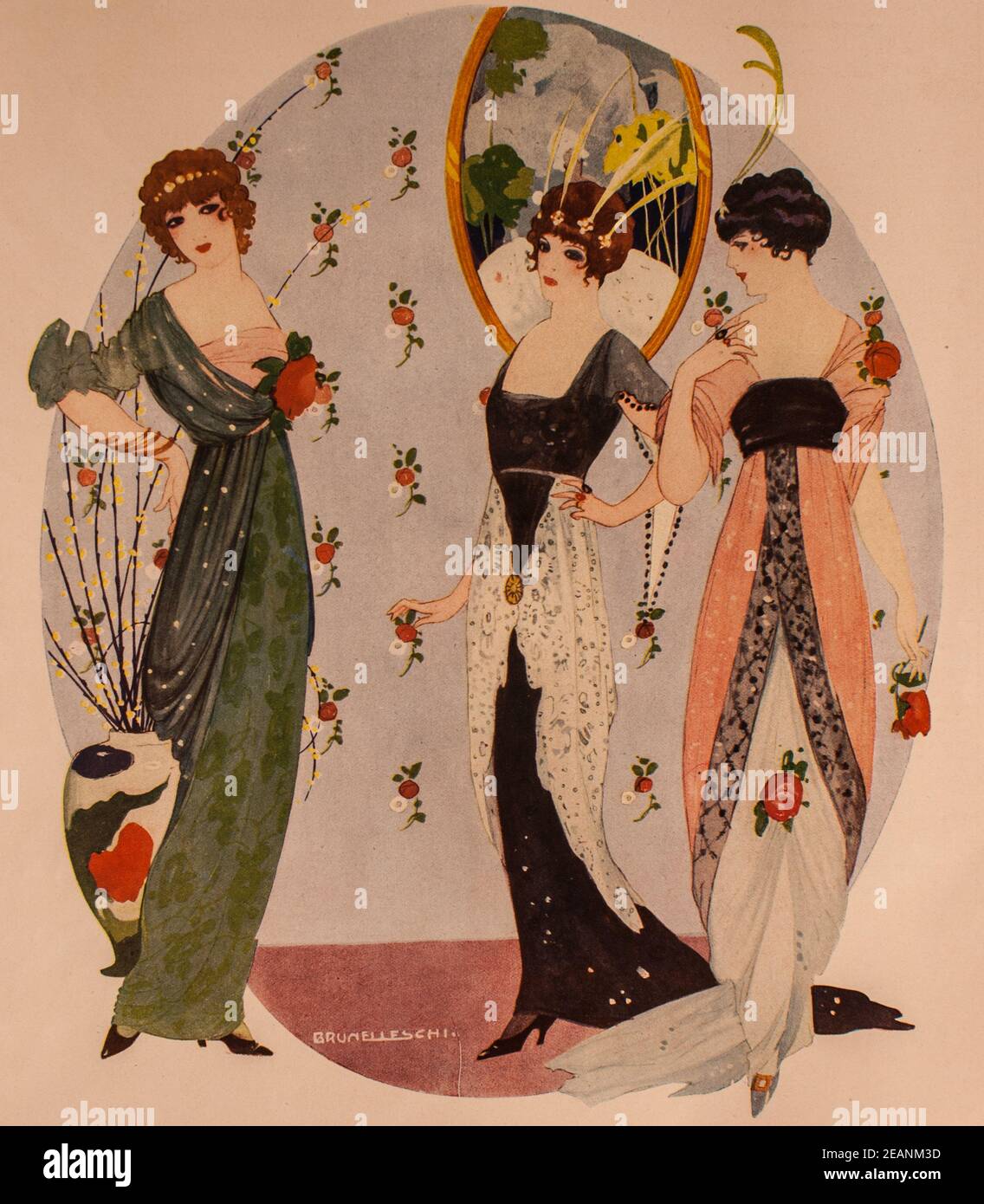 magazine de mode,femina,editeur pierre laffite 1913 Stock Photo - Alamy