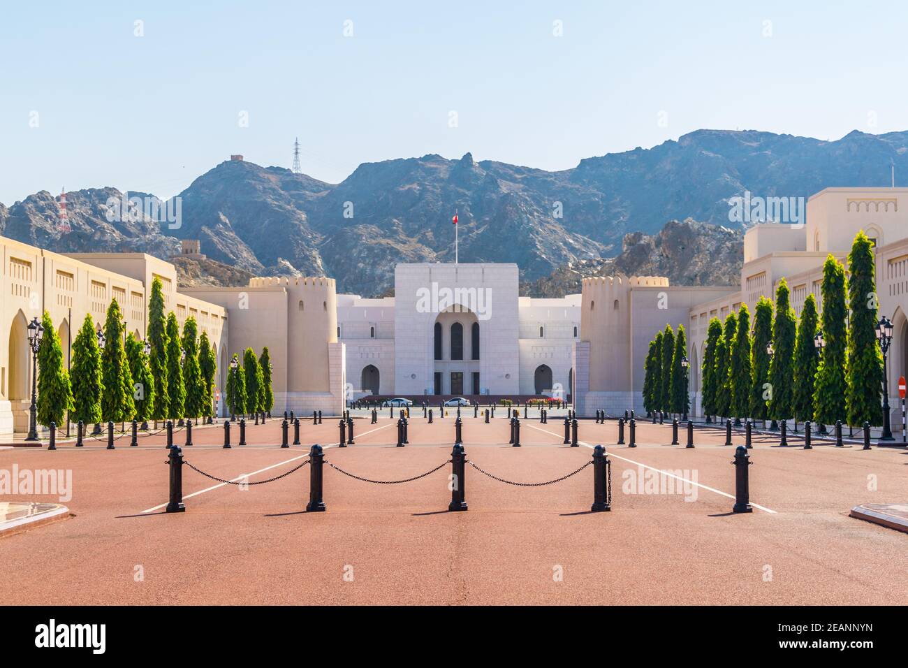 View of the National museum of Oman in Muscat Stock Photo - Alamy