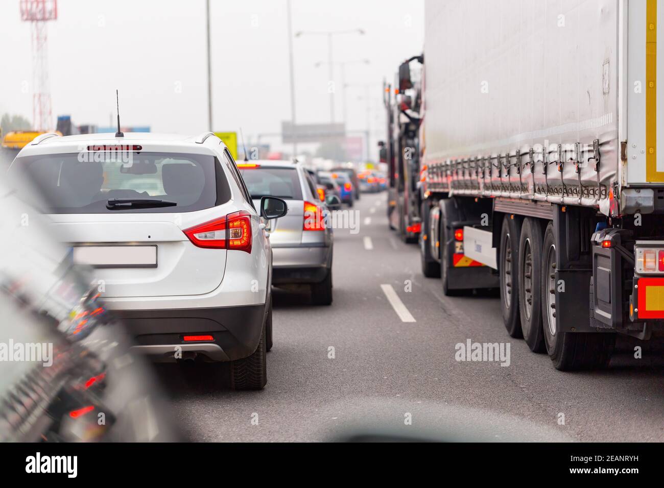 Car jam traffic highway hi-res stock photography and images - Alamy