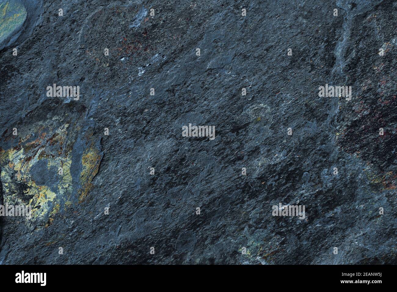 Dark Painted Scratched Rough Surface Texture or Background Stock Photo