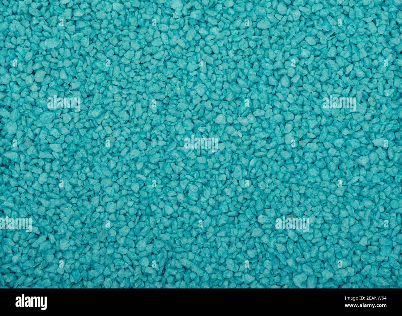 Background of teal sea salt for aromatherapy Stock Photo