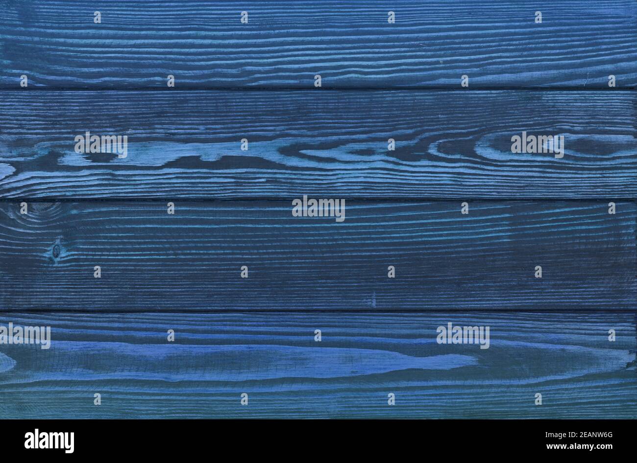 Old aged blue wooden planks background texture Stock Photo