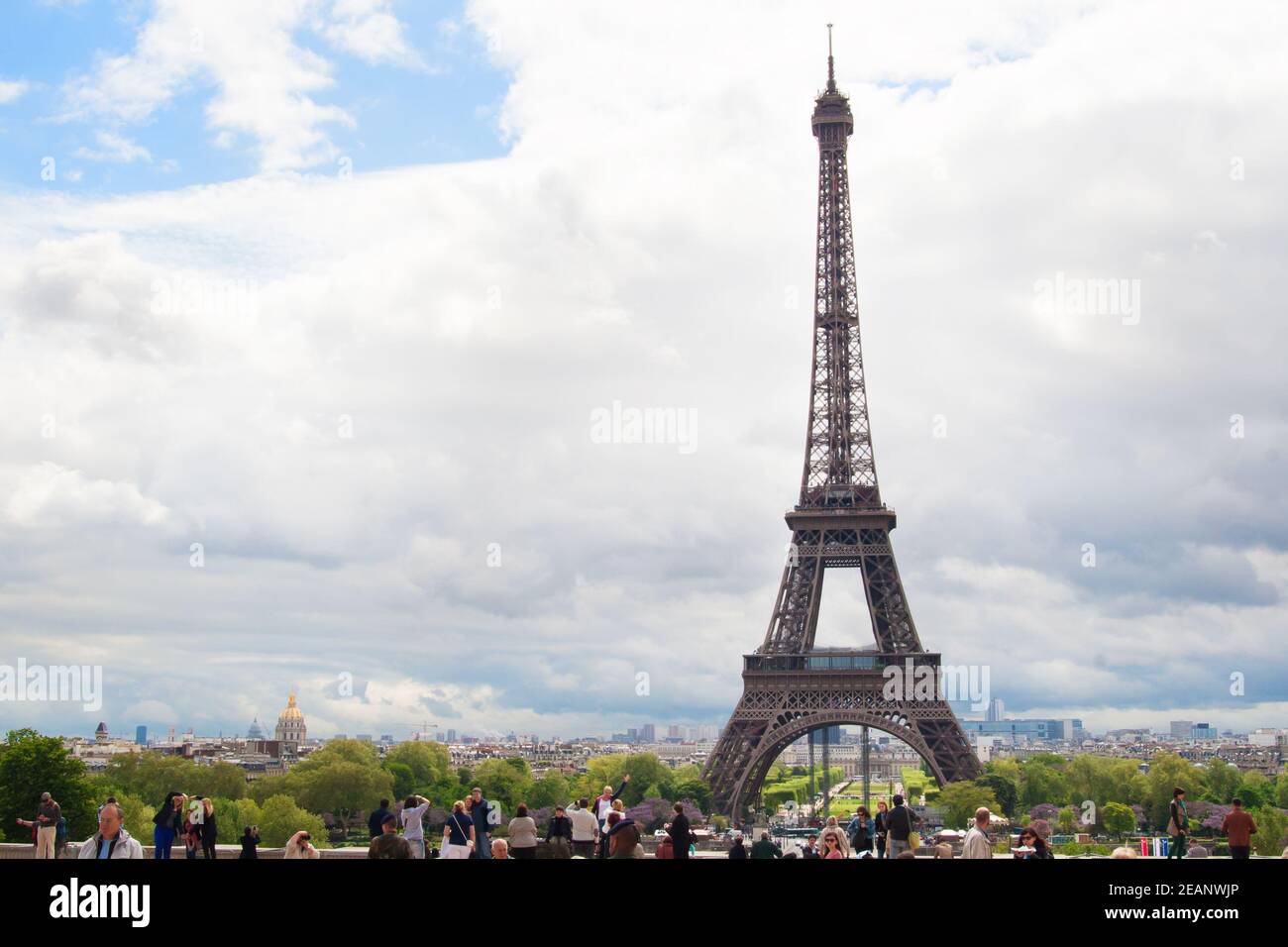 Paris, France - May 13, 2013: Eiffel Tower - Paris. Stock Photo