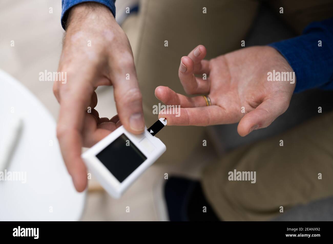 blood-sugar-level-diabetic-glucose-stock-photo-alamy