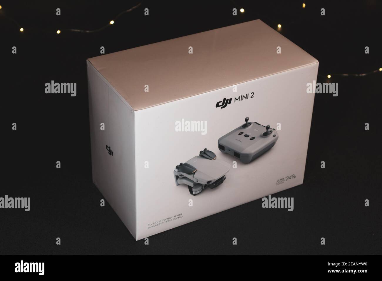 Kiev, Ukraine - February 02, 2021: Dji Mavic Mini 2 drone Bundle Fly ...