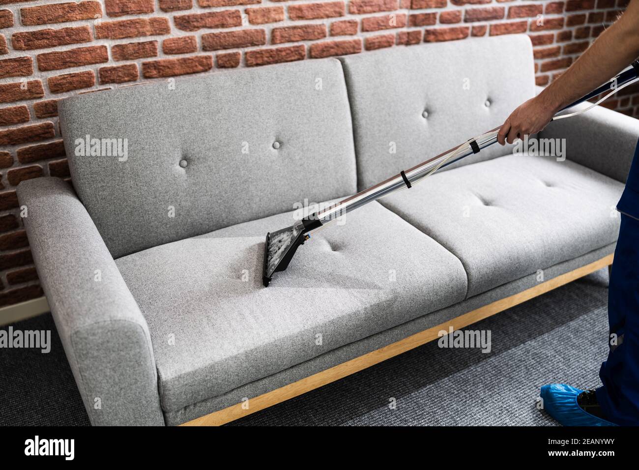 Professional Sofa Cleaning Service Stock Photo Alamy