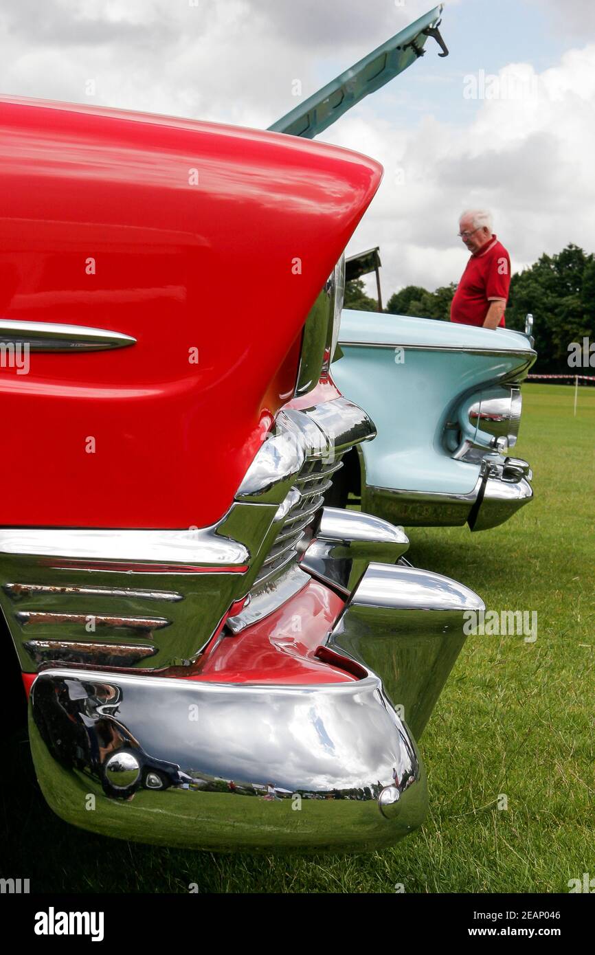 Classic british car bumper hi-res stock photography and images - Alamy