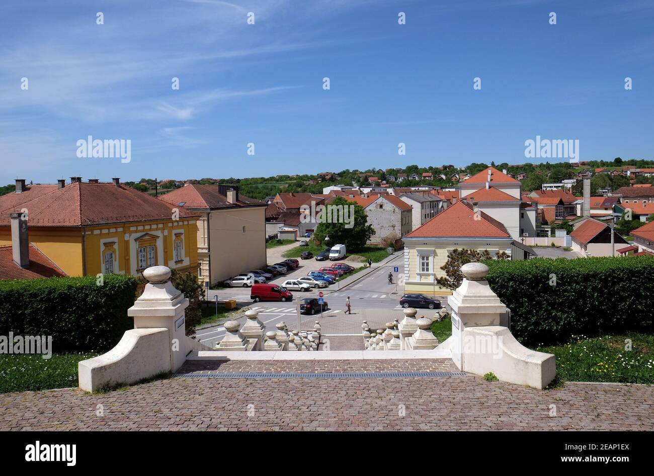 Pakrac town in western Slavonia, Croatia Stock Photo