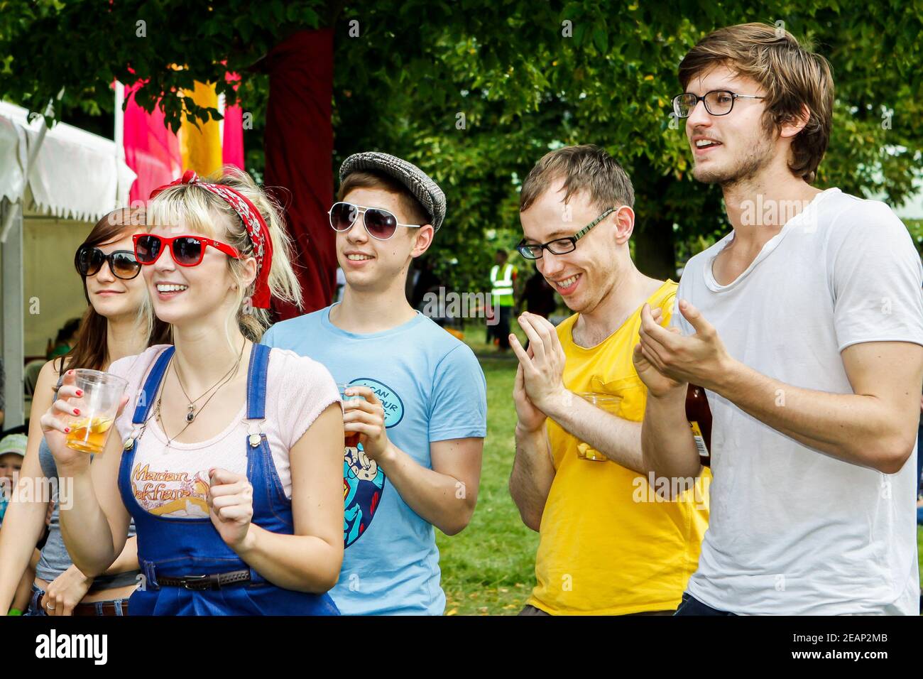 Underground Festival in Crystal Palace,South London Stock Photo