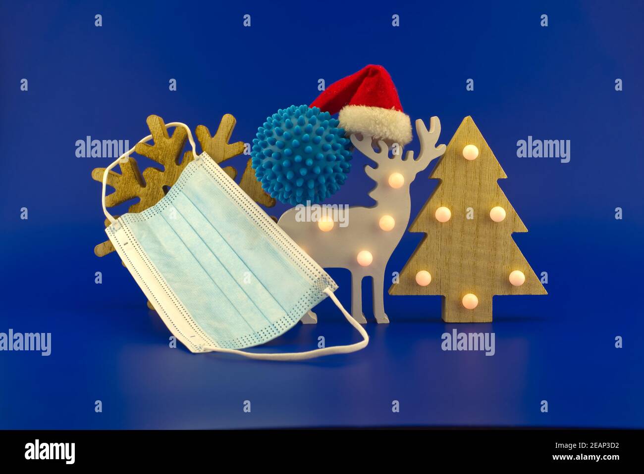 Christmas in pandemic concept still life Stock Photo Alamy