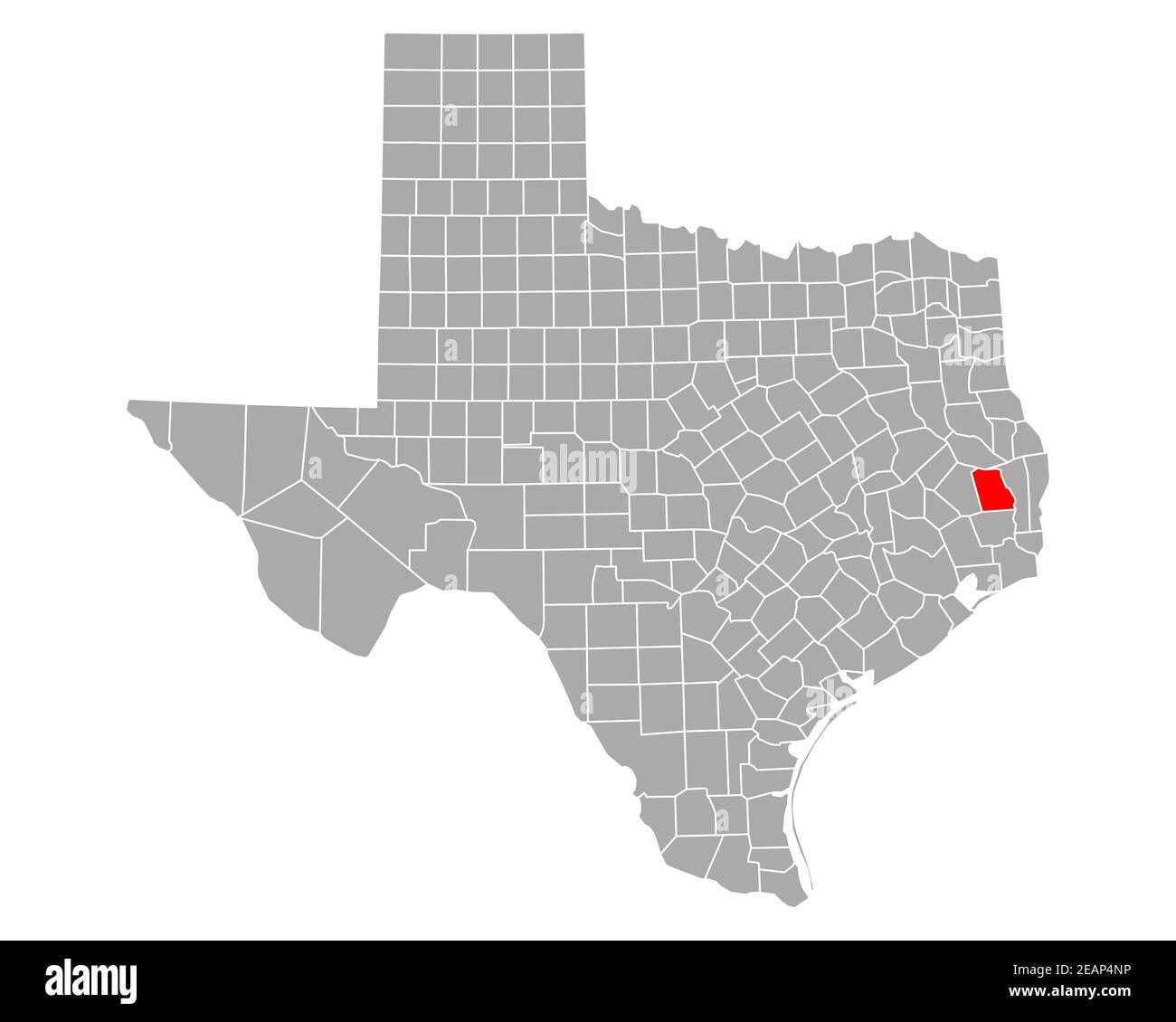 Map of tyler in texas stock photo alamy