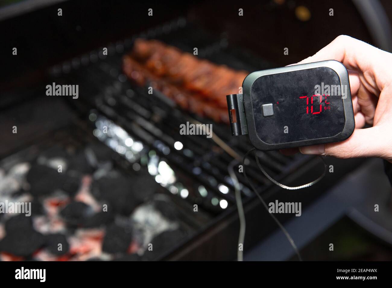 Digital Thermometer BBQ, grill, barbecue for beaf steak and spare rib