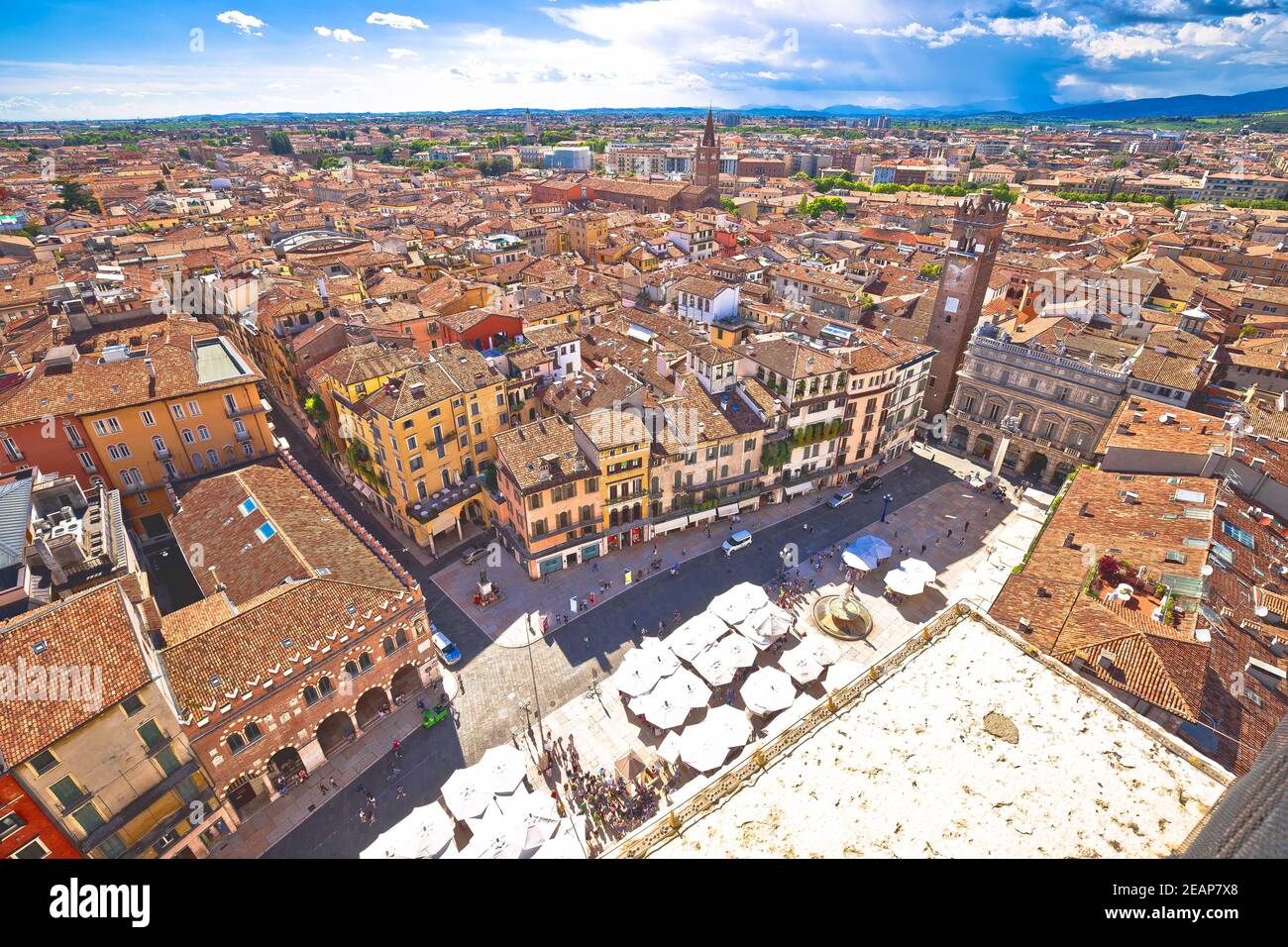 Arena of verona aerial hi-res stock photography and images - Alamy