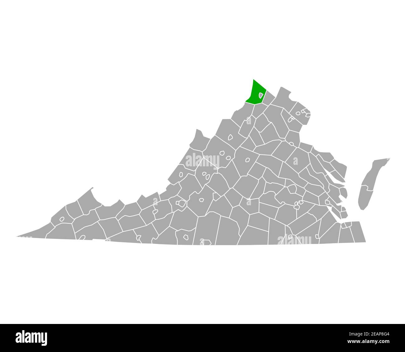 Map Of Frederick In Virginia Stock Photo Alamy   Map Of Frederick In Virginia 2EAP8G4 