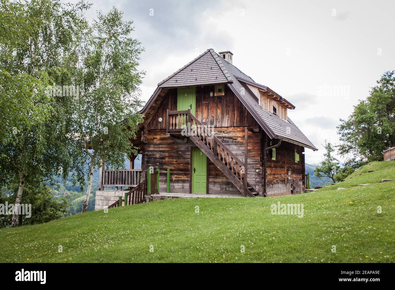 Ethno village Drvengrad, Mokra Gora, traditional eco village built by famous film director Emir