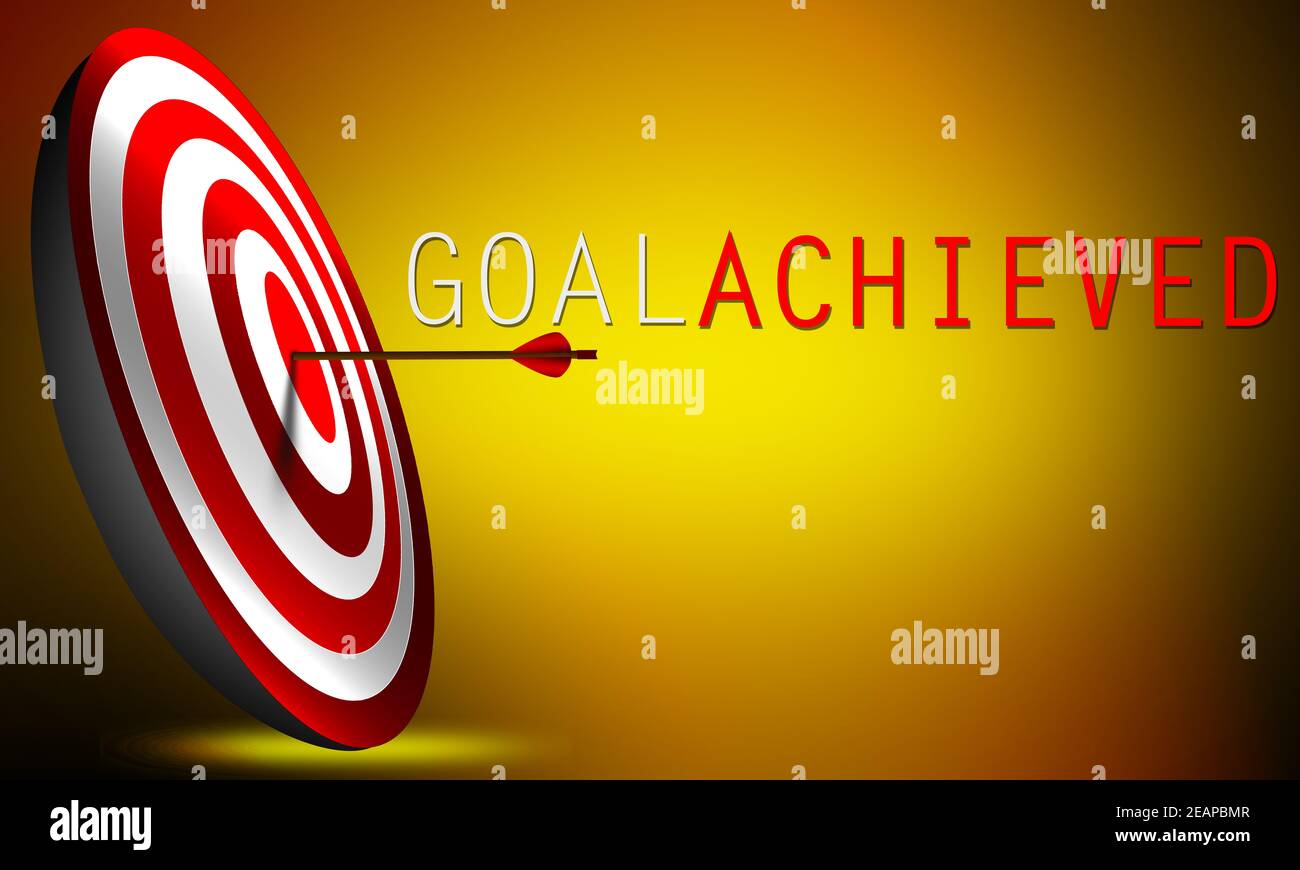 Achieved goal target hires stock photography and images Alamy