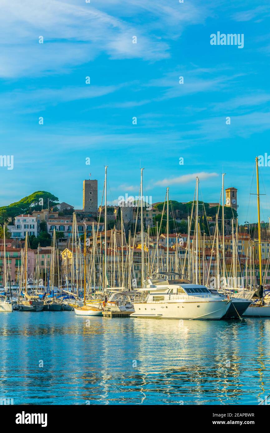 Port of Cannes, France Stock Photo Alamy