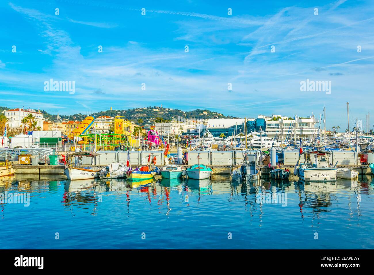 Port of Cannes, France Stock Photo Alamy