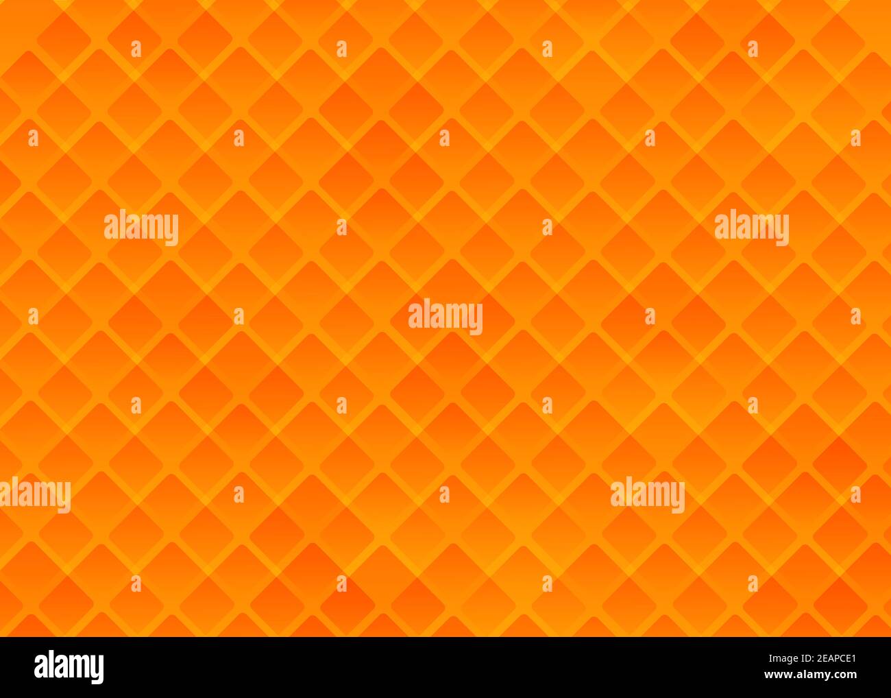 Stylish yellow presentation background with creative squares Stock Vector
