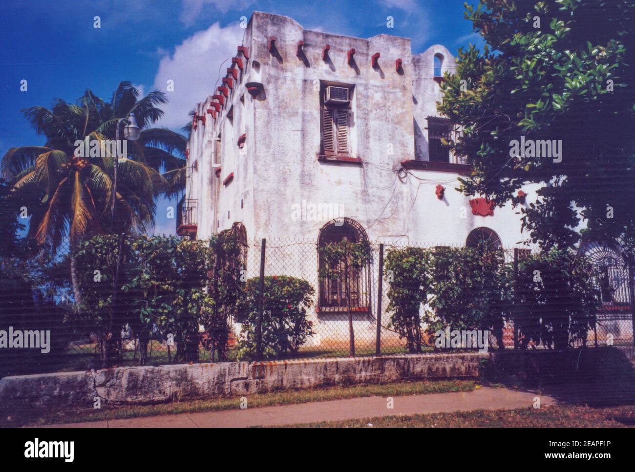 Cuba 1979, Typical house in cuba 2 Stock Photo Alamy