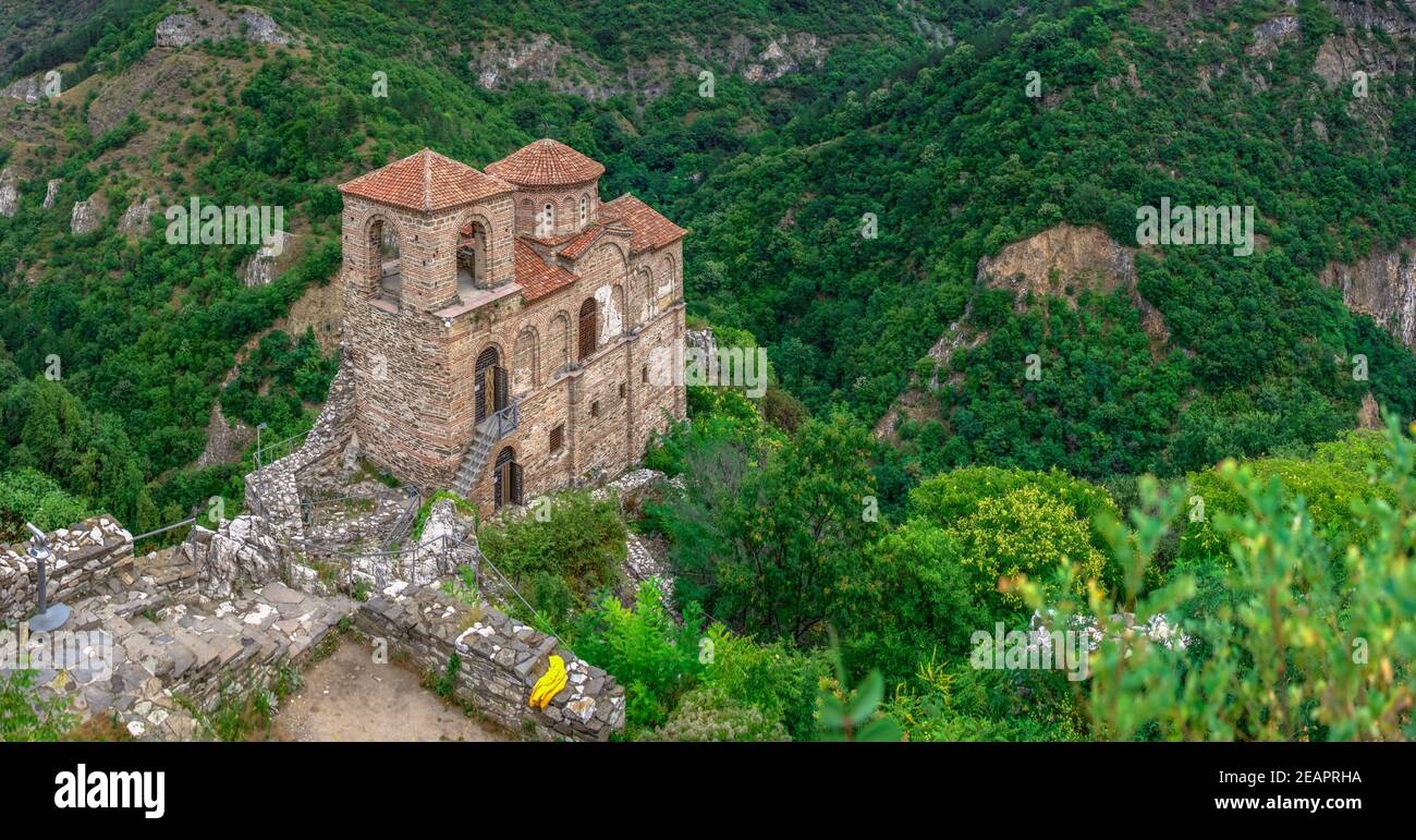 Medieval Asens Fortress in Bulgaria Stock Photo