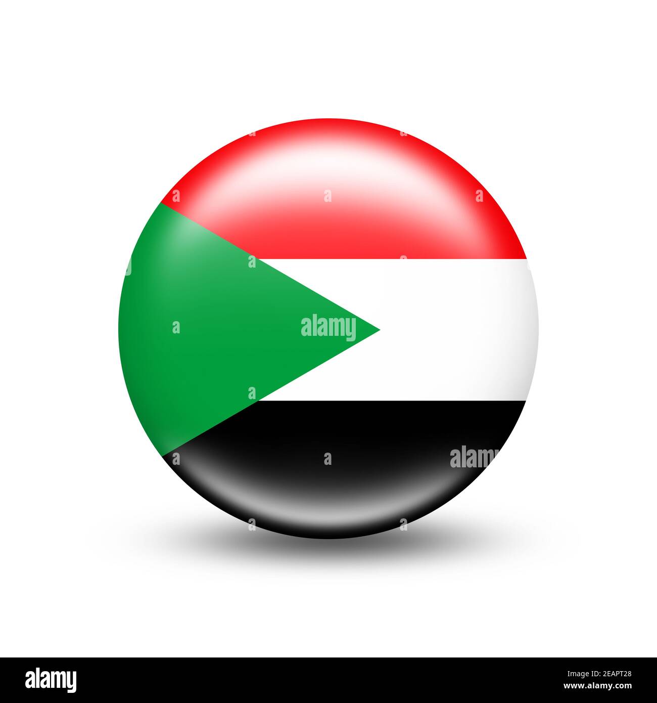 White sudan flag hi-res stock photography and images - Alamy